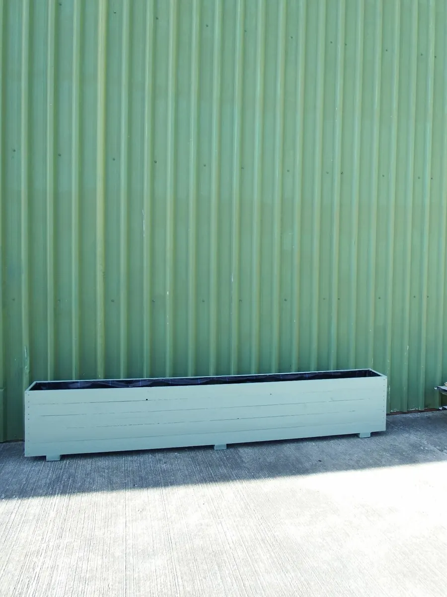Large Custom Garden Planters - Image 1
