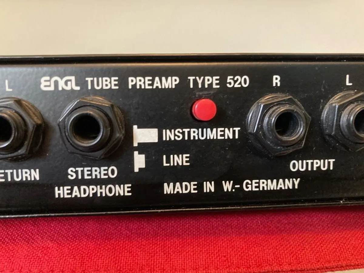 Engl 520 Tube Pre amp - Image 4