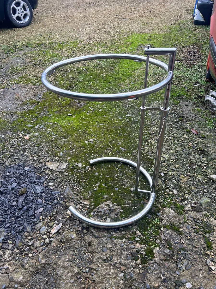 Eileen Gray Glass Side Table