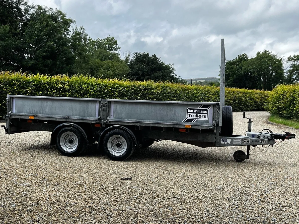 Ifor Williams 12x5,6 Dropside Trailer - Image 2