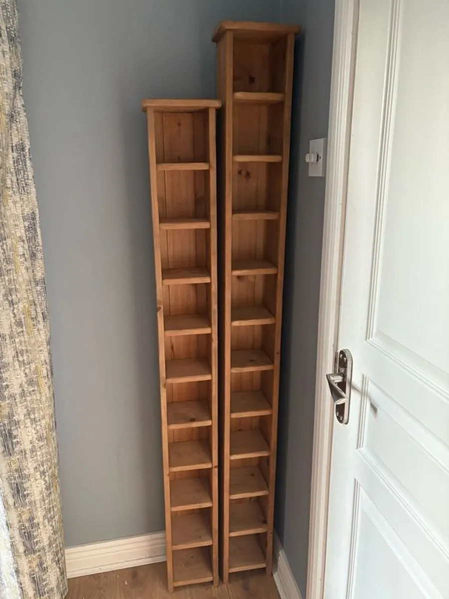 Solid wood CD racks - Image 1