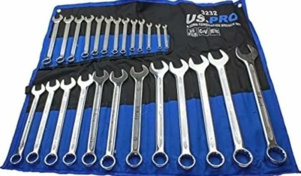 25PCS Metric COMBINATION SPANNER WRENCH SET - Image 2
