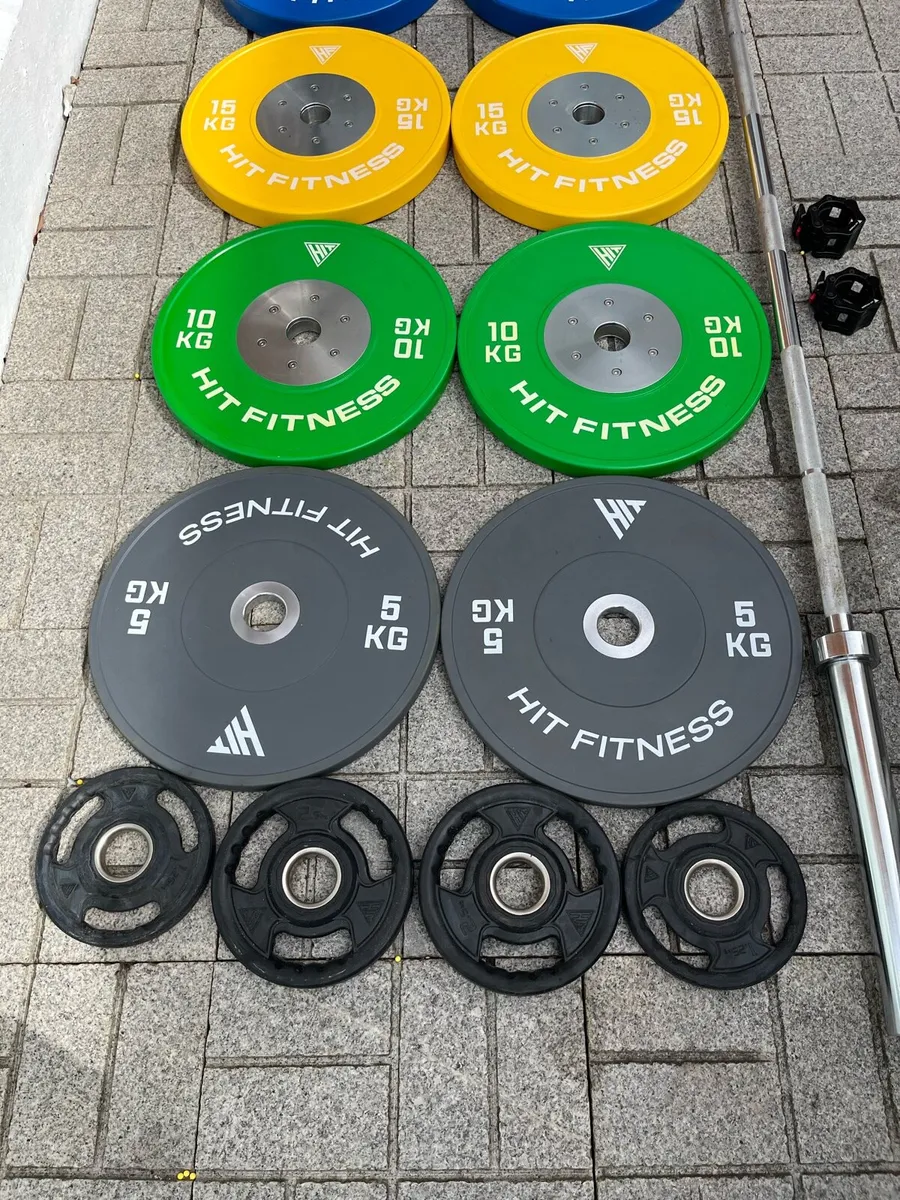 127.5kg Olympic competition weight set - Image 2