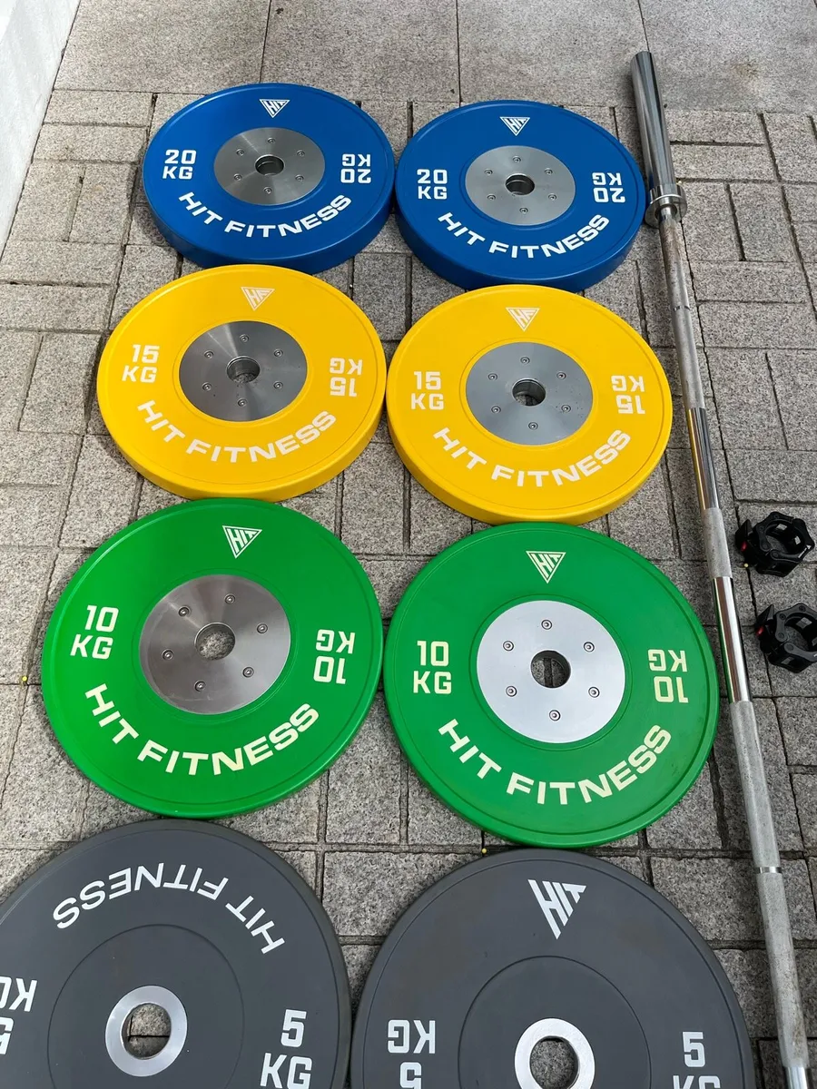 127.5kg Olympic competition weight set - Image 3