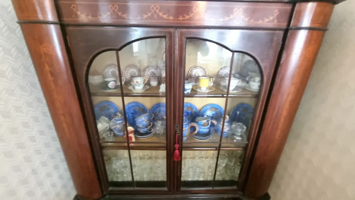 Antique Display Cabinet - Image 3