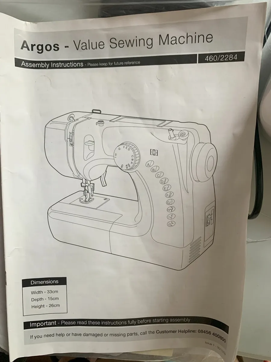 FREE - Sewing Machine - it works - I don't need it - Image 2