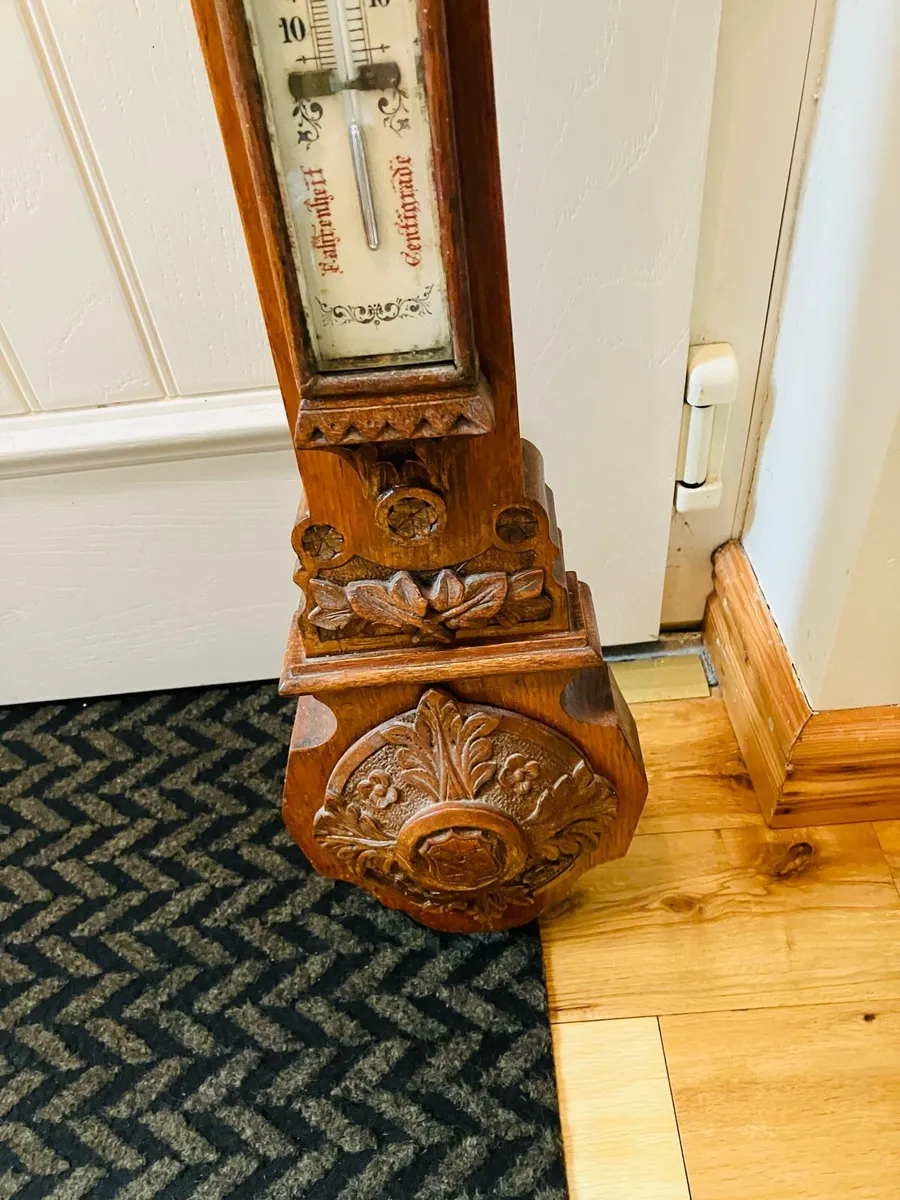 Antique stick barometer - Image 4