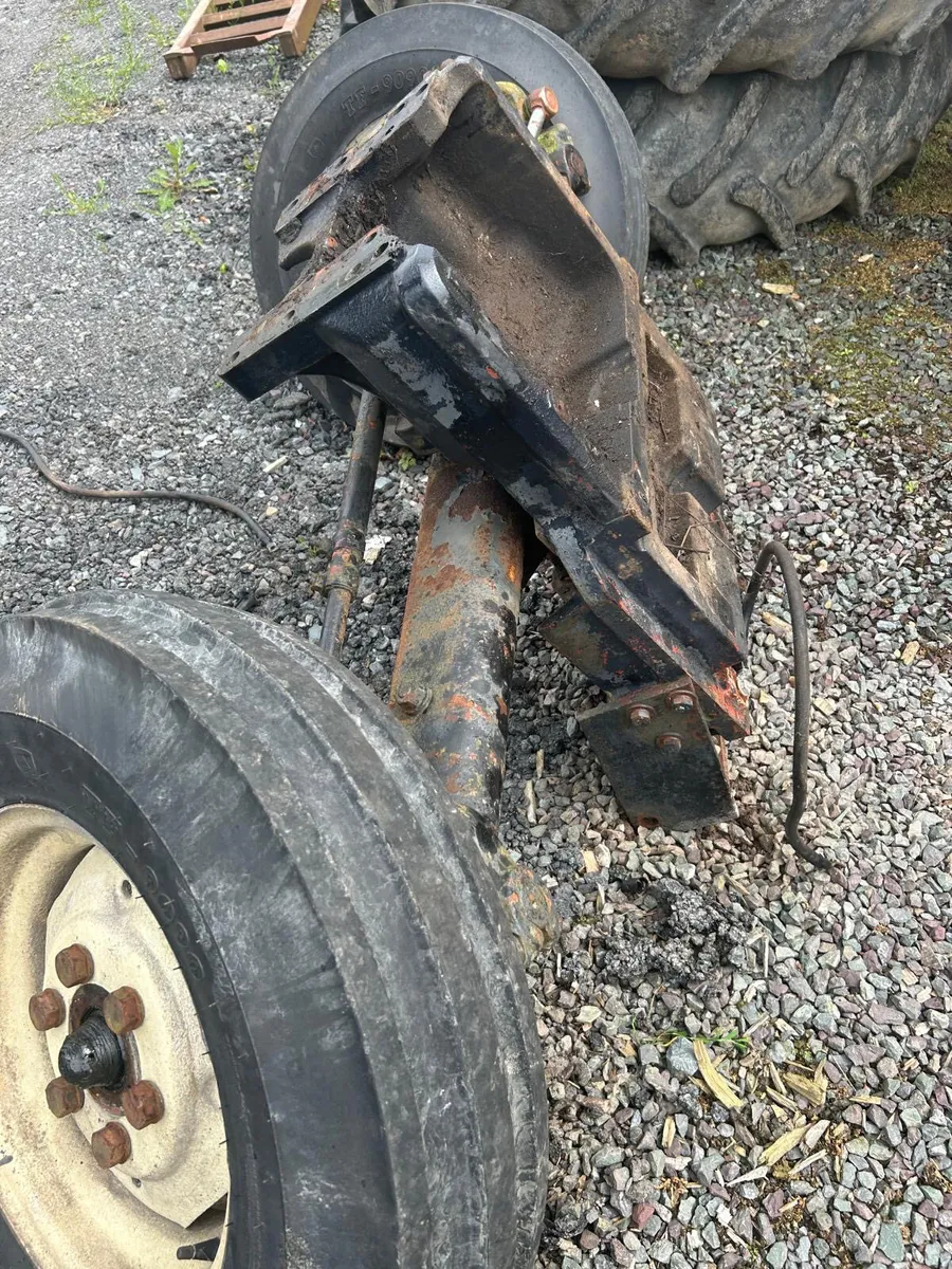 Same/ Lamborghini Front Axle, Tombstone & Wheels - Image 1