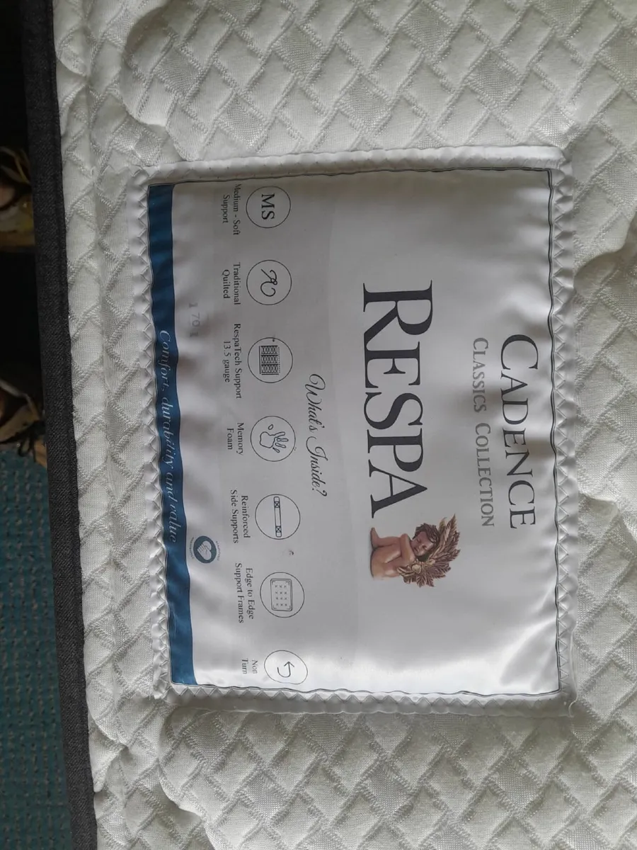 Single Respa mattress and base - Image 3