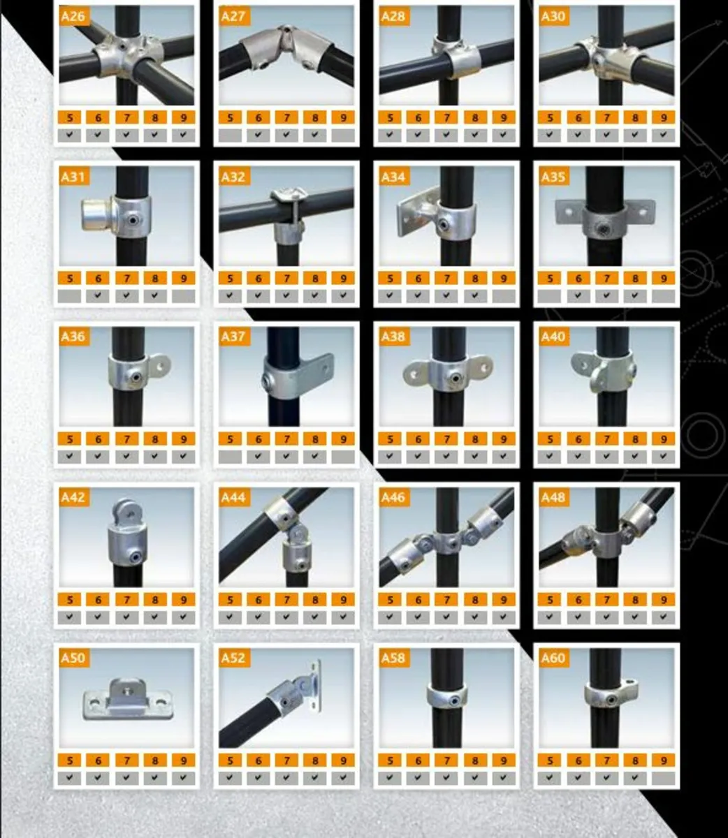 Handrail Key Clamp Fittings - Image 2