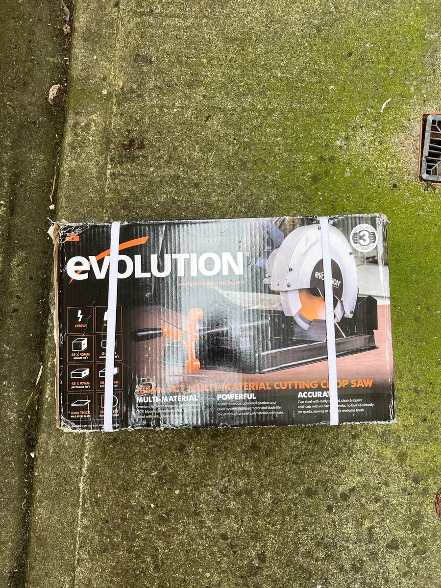 Evolution 185mm TCT Multi-Material Chop Saw - Image 1