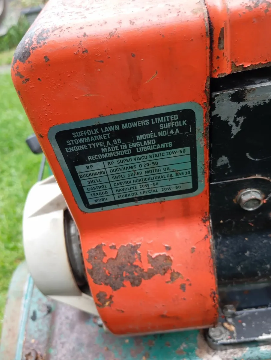 Qualcast Suffolk punch 35 for parts or repair - Image 4