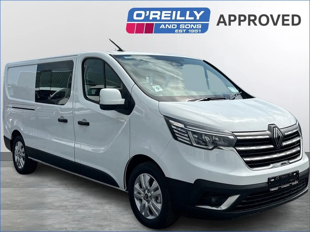 Renault Trafic Crew Cab 150BHP Extra LWB 6 Seater - Image 1