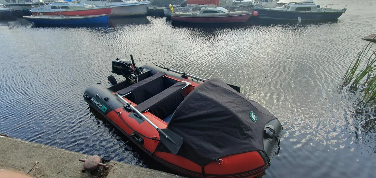 Inflatable Boat Gladiator C370AL with Suzuki 6HP E - Image 2