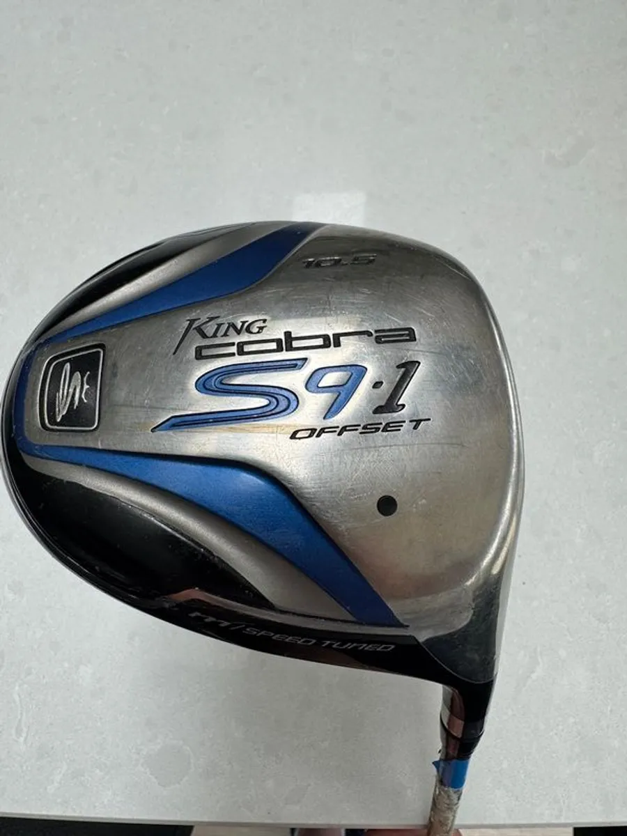 King Cobra S9-1 Offset Driver, Aldila Regular Shaft - Image 1