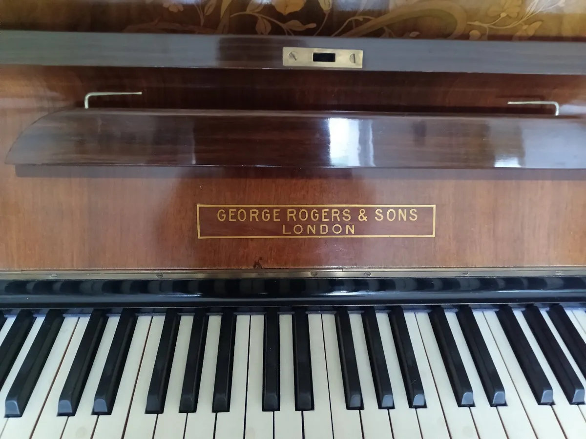 Upright George Rogers Piano - Image 2