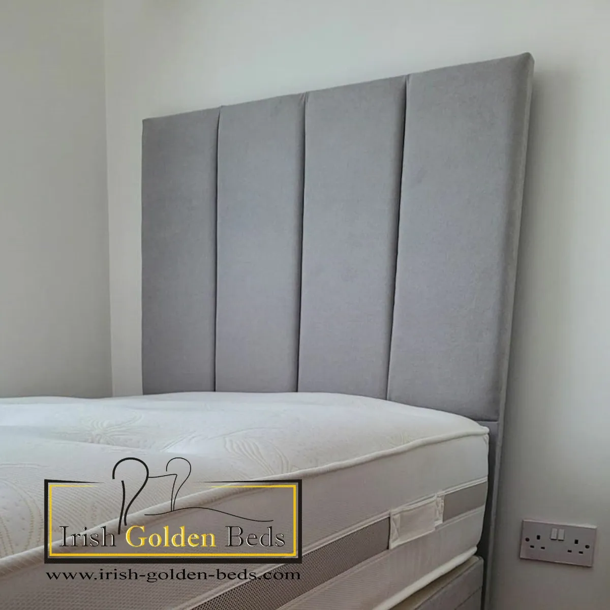 bed frame and headboard, free delivery - Image 1