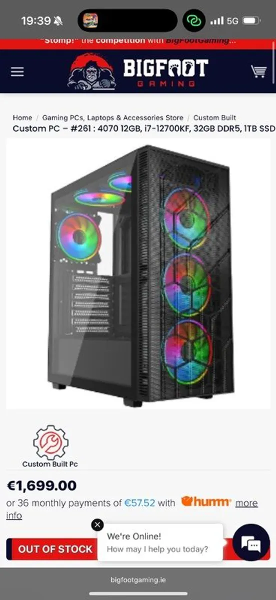 Massive spec gaming PC - Image 1
