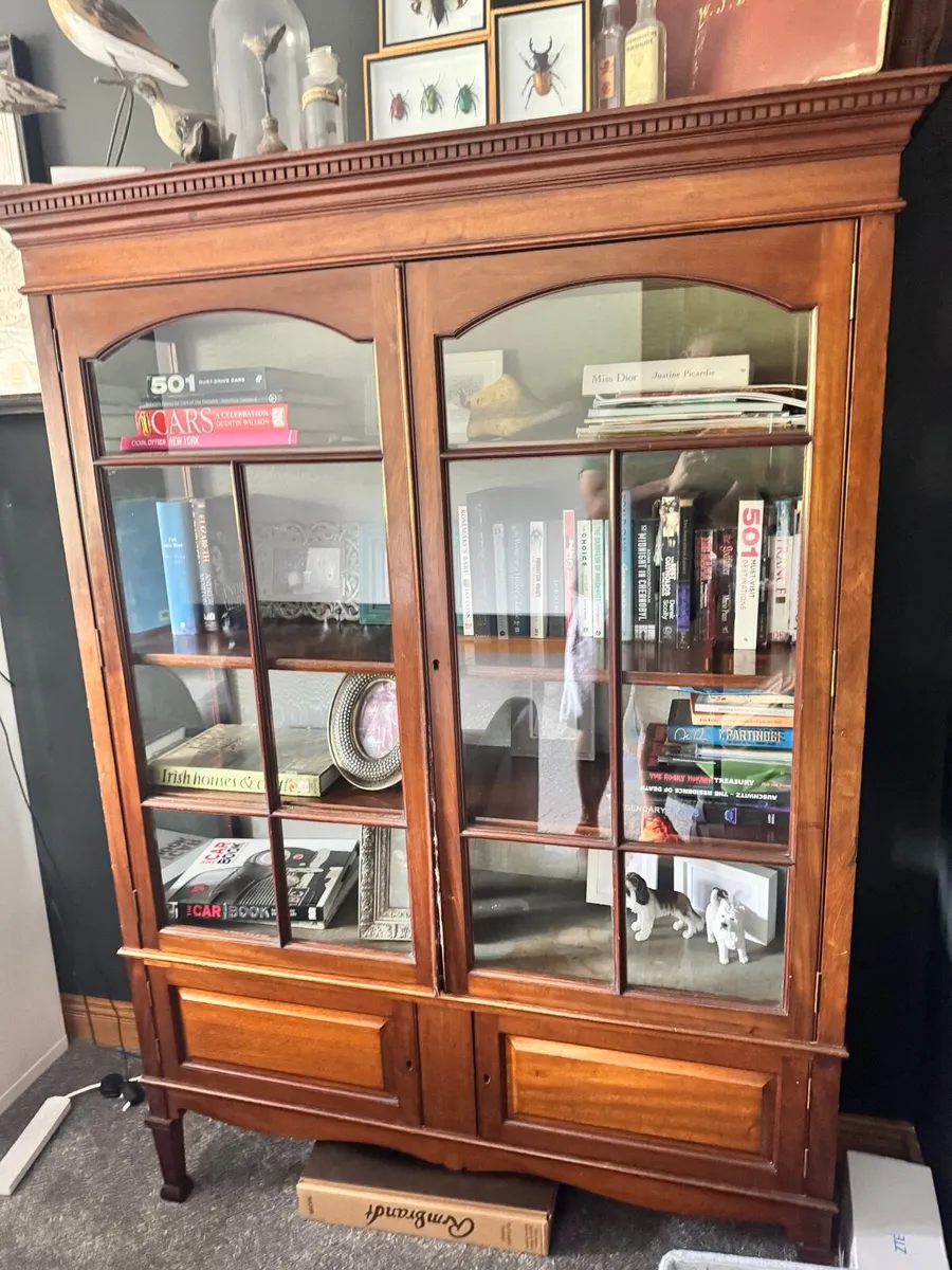 antique display cabinet - Image 1