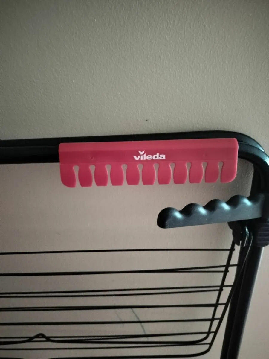 Vileda Mixer 30m Indoor Clothes Airer with wheels - Image 2
