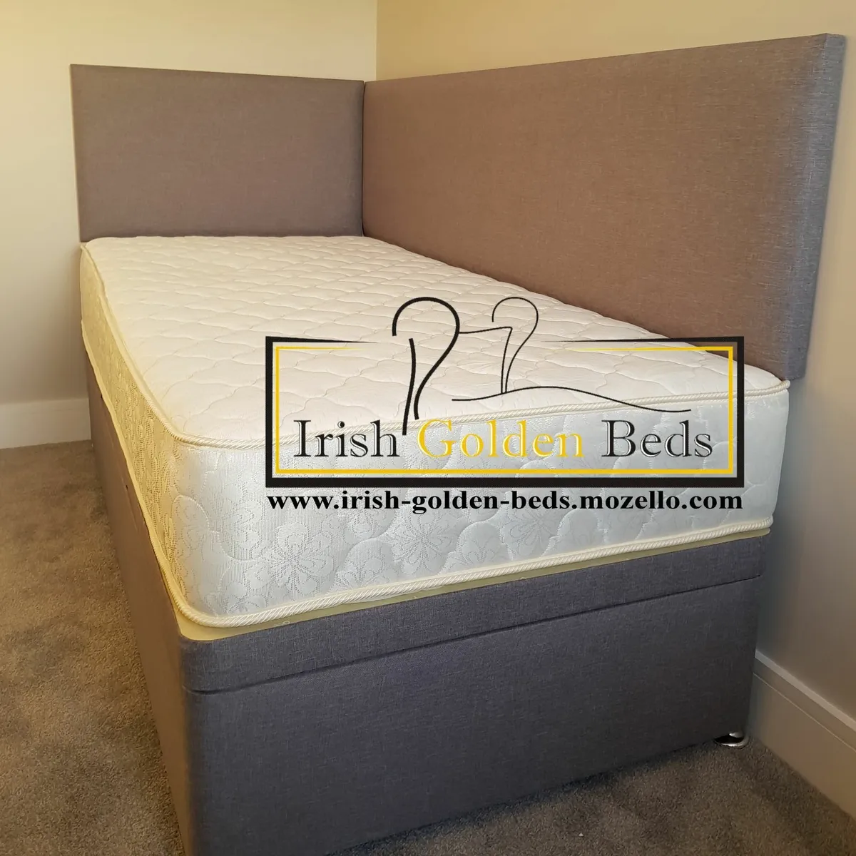 bed frame and headboard, free delivery - Image 4