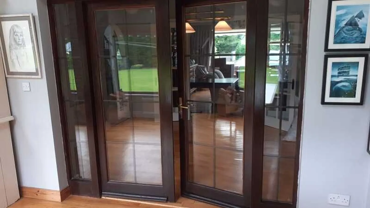External Hardwood French Doors - Image 1