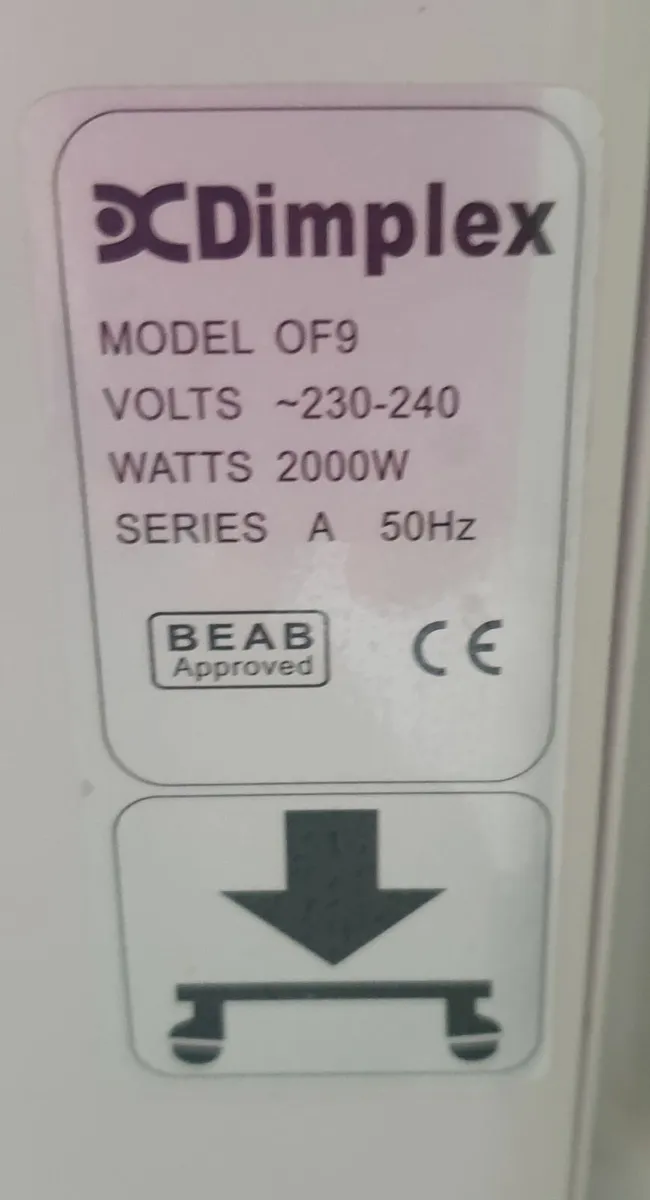 Oil Filled Radiators & Heated Clothes Rack - Image 2