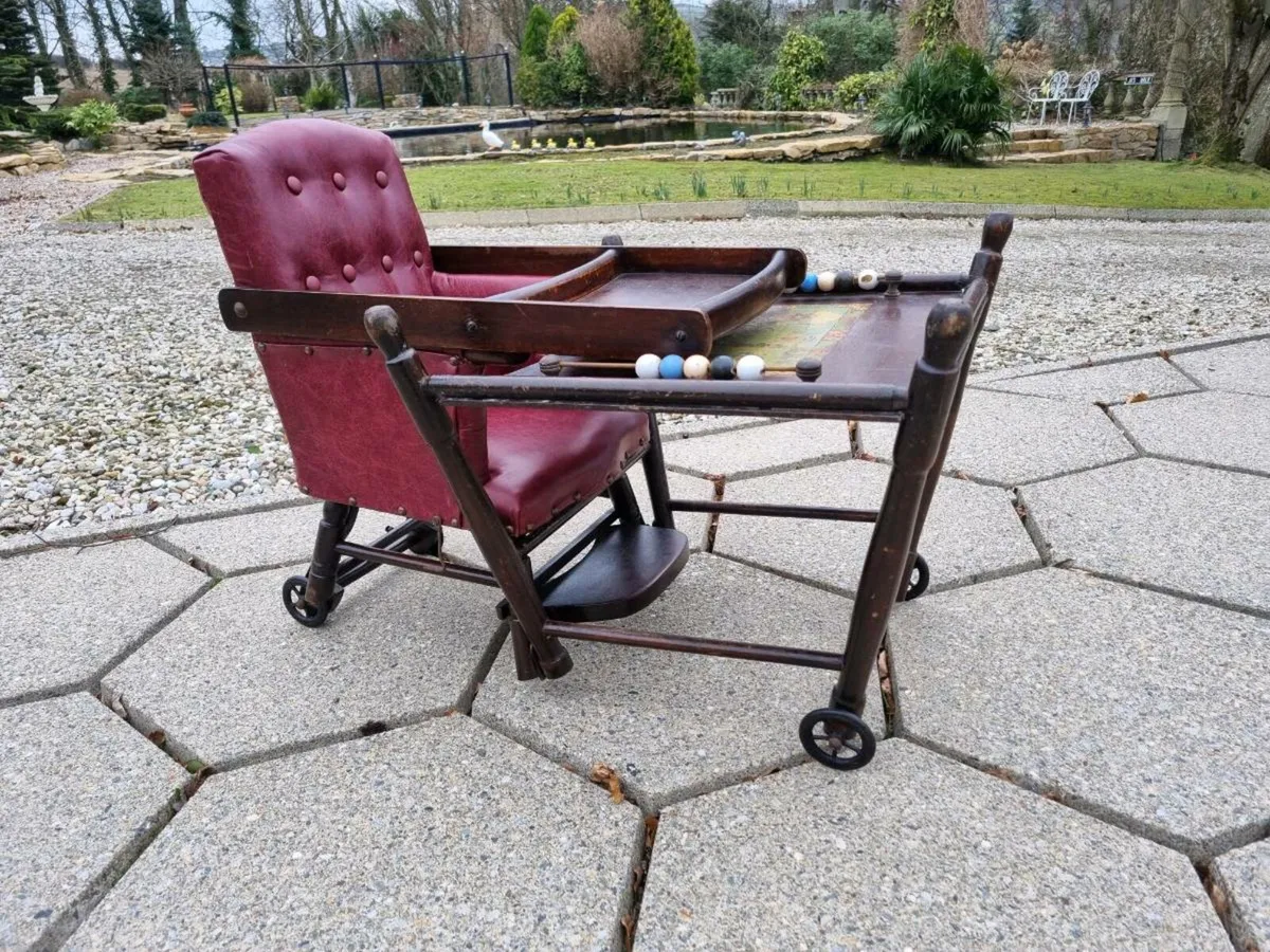 Antique Metamorphic Baby's High Chair - Image 1