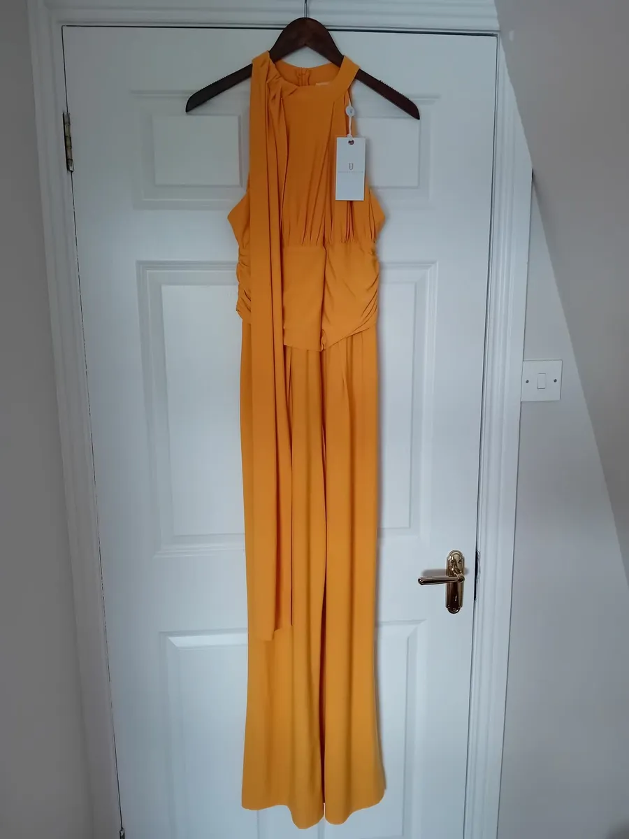 Forever unique mango draped jersey jumpsuit - Image 3
