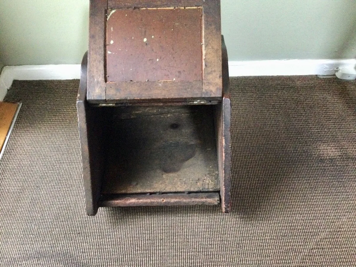 Antique Edwardian Coalbox - Image 2
