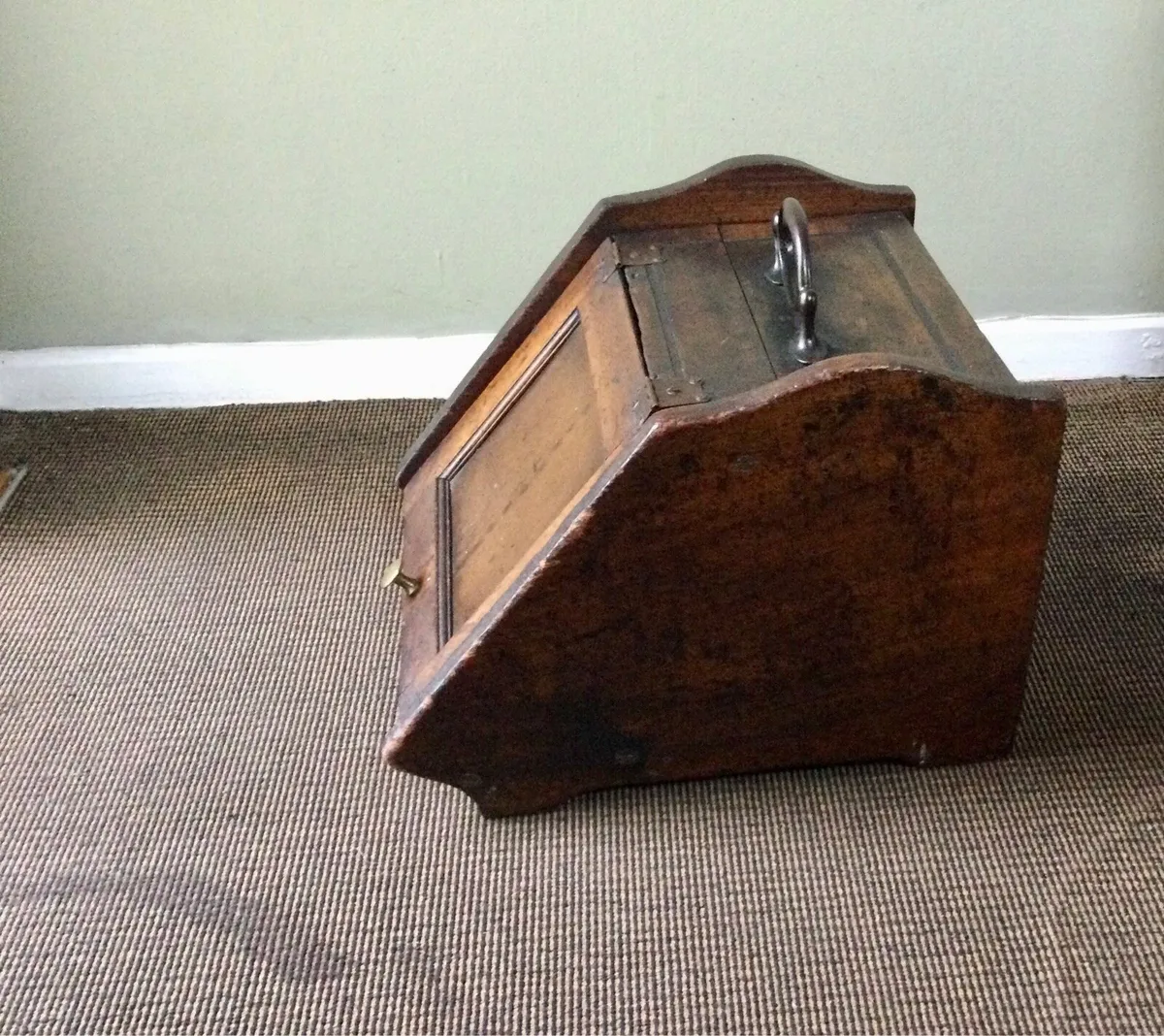 Antique Edwardian Coalbox - Image 4