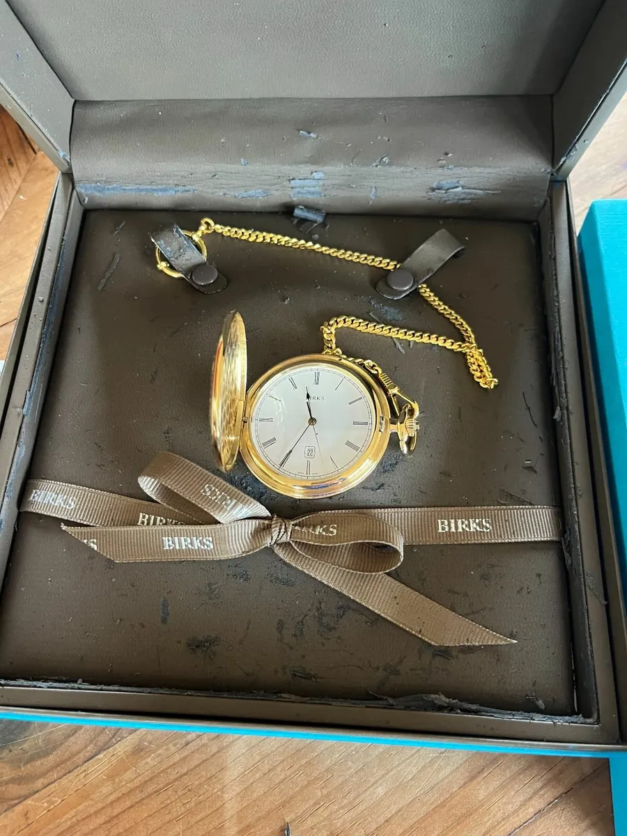 Gold Pocket Watch - Image 3