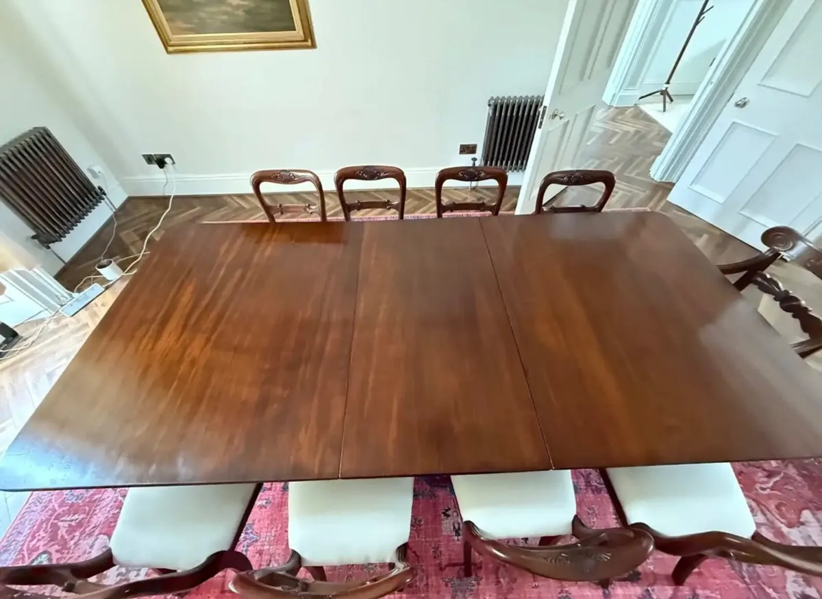 Antique Dining Table - L 2.95m and W 1.20m - Image 3