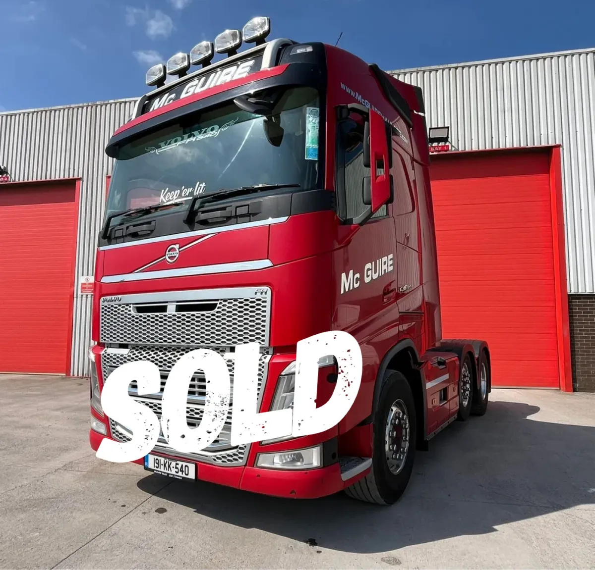 2019 Volvo FH540, 6x2 Midlift, - Image 1