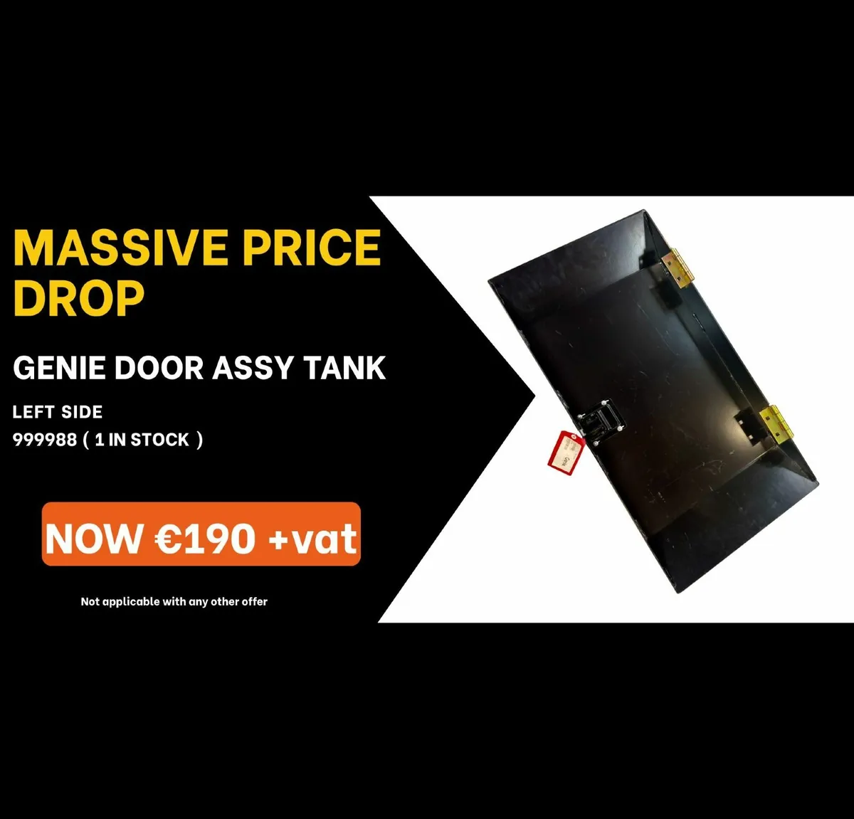 Genie Door Assembly Tank