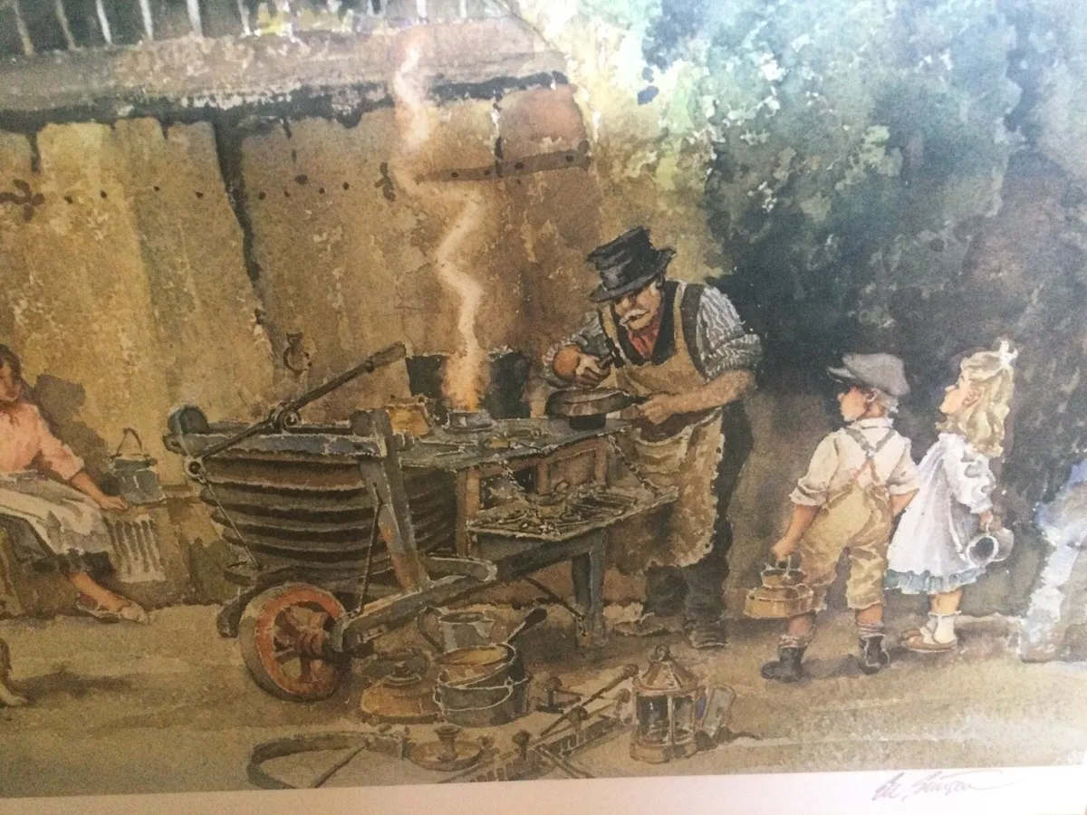 XL Framed Print “The Tinkerman” - Image 1