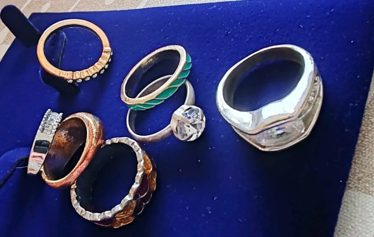 7 Retro rings - Image 4