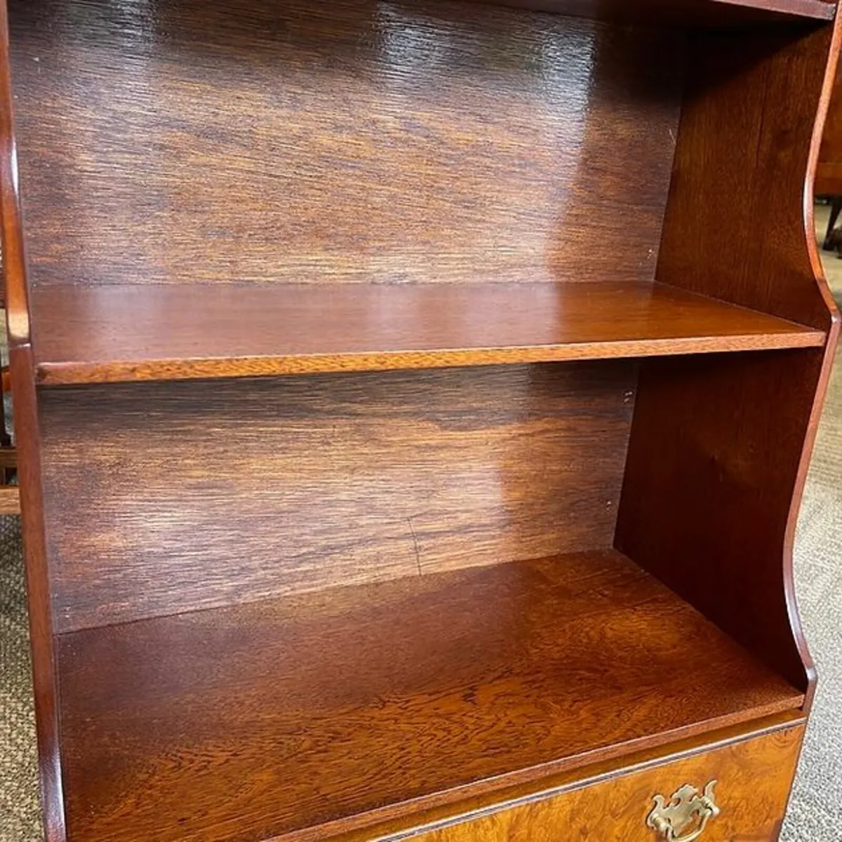 Beautiful mahogany waterfall shaped open miniature - Image 4