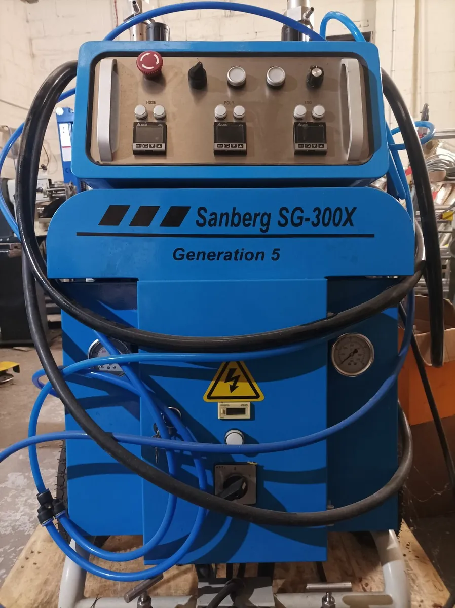 Polyurethane spray foam machine