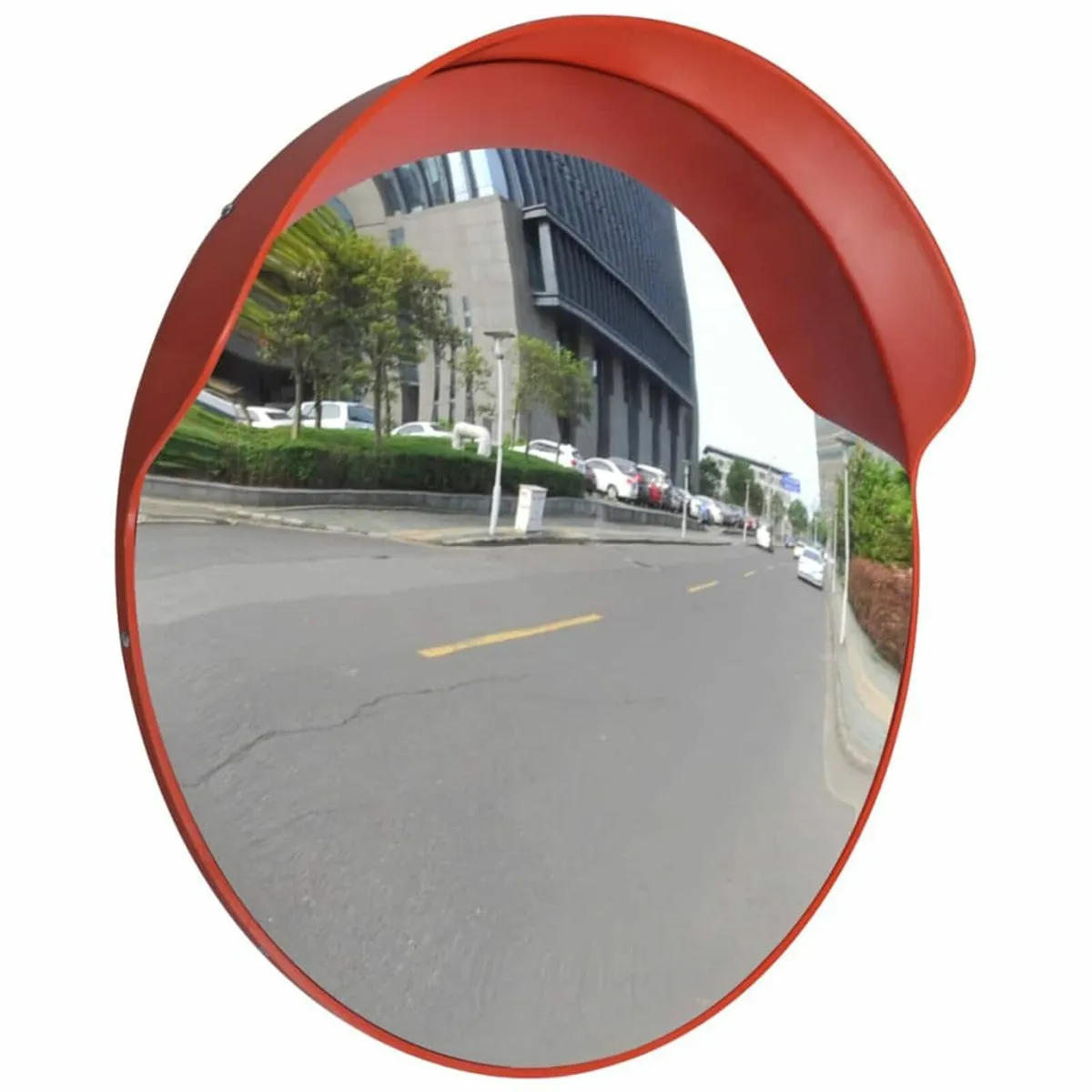 BN Convex Traffic Mirror PC Plastic Orange 60 cm - Image 1