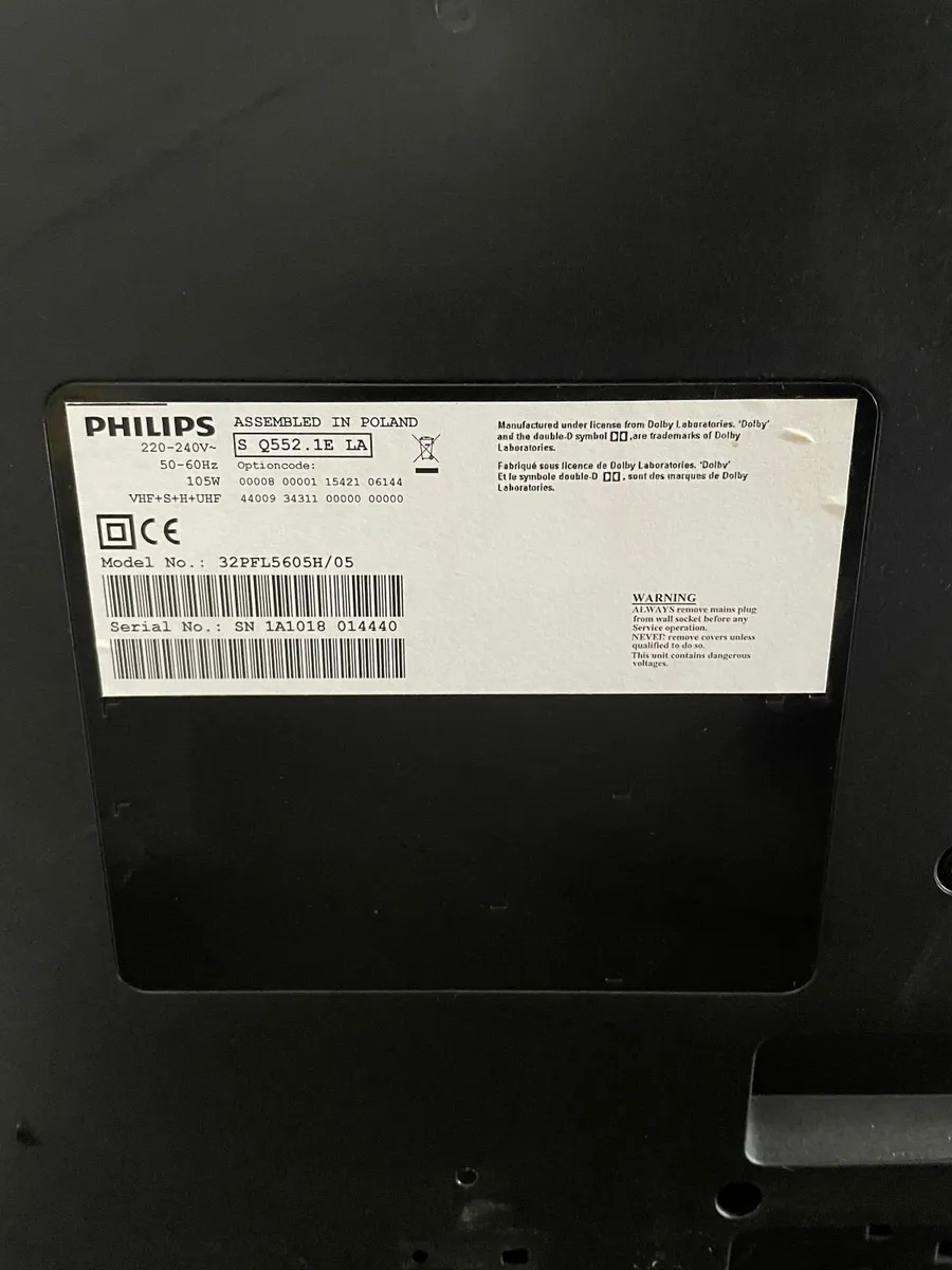 Philips 32" LED TV  32PFL5605H/05 - Image 2