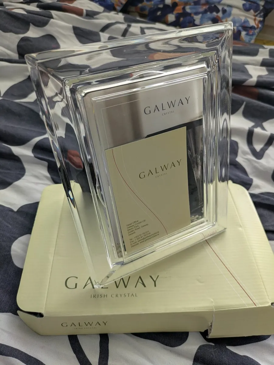 Galway Crystal Photo frame - Image 1