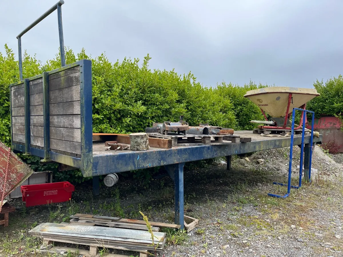 24x8’3” Flat Bed Body - Image 1