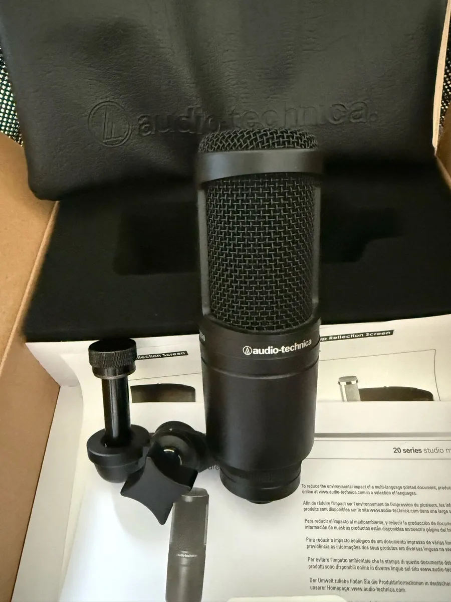 Audio Technica At2020 condenser microphone - Image 3