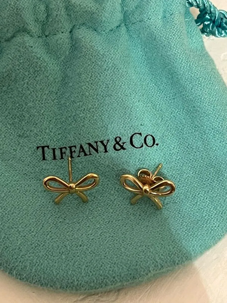 Tiffany & Co bow earrings - Image 3
