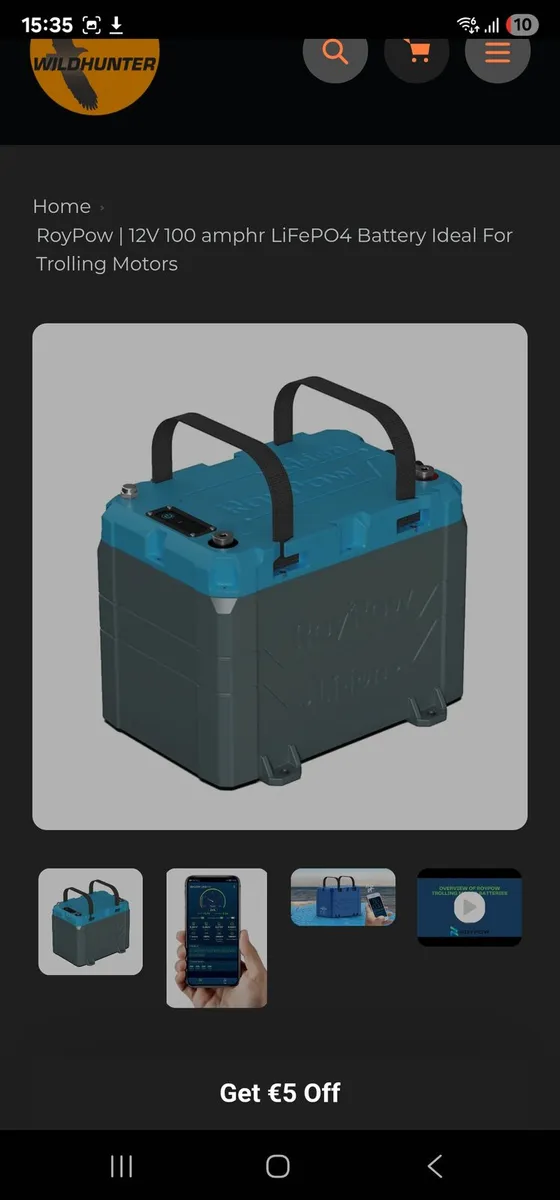 Roypow lithium lifepo4 battery - Image 3