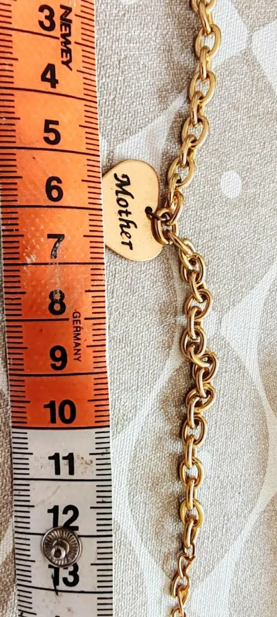 Goldtone MOTHER bracelet - Image 2