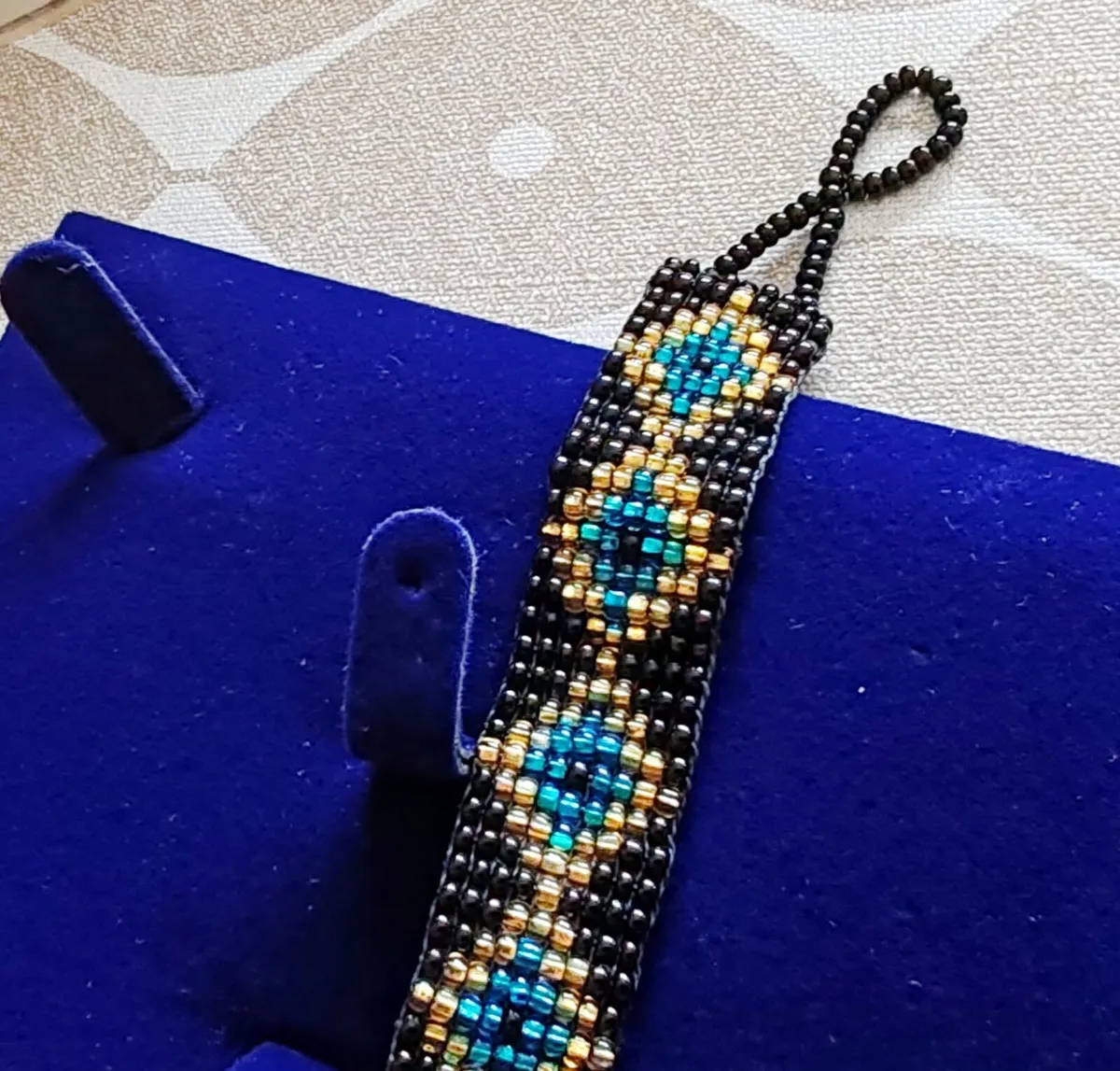 Picot beaded bracelet - Image 2