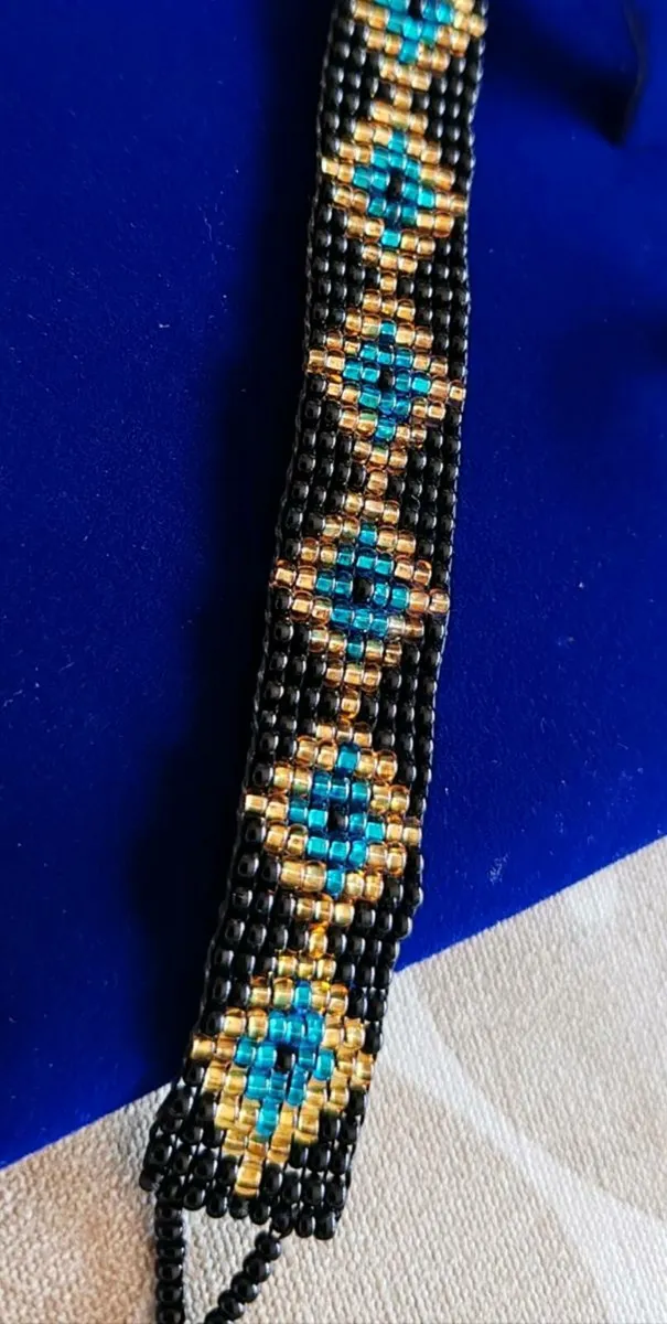 Picot beaded bracelet - Image 4