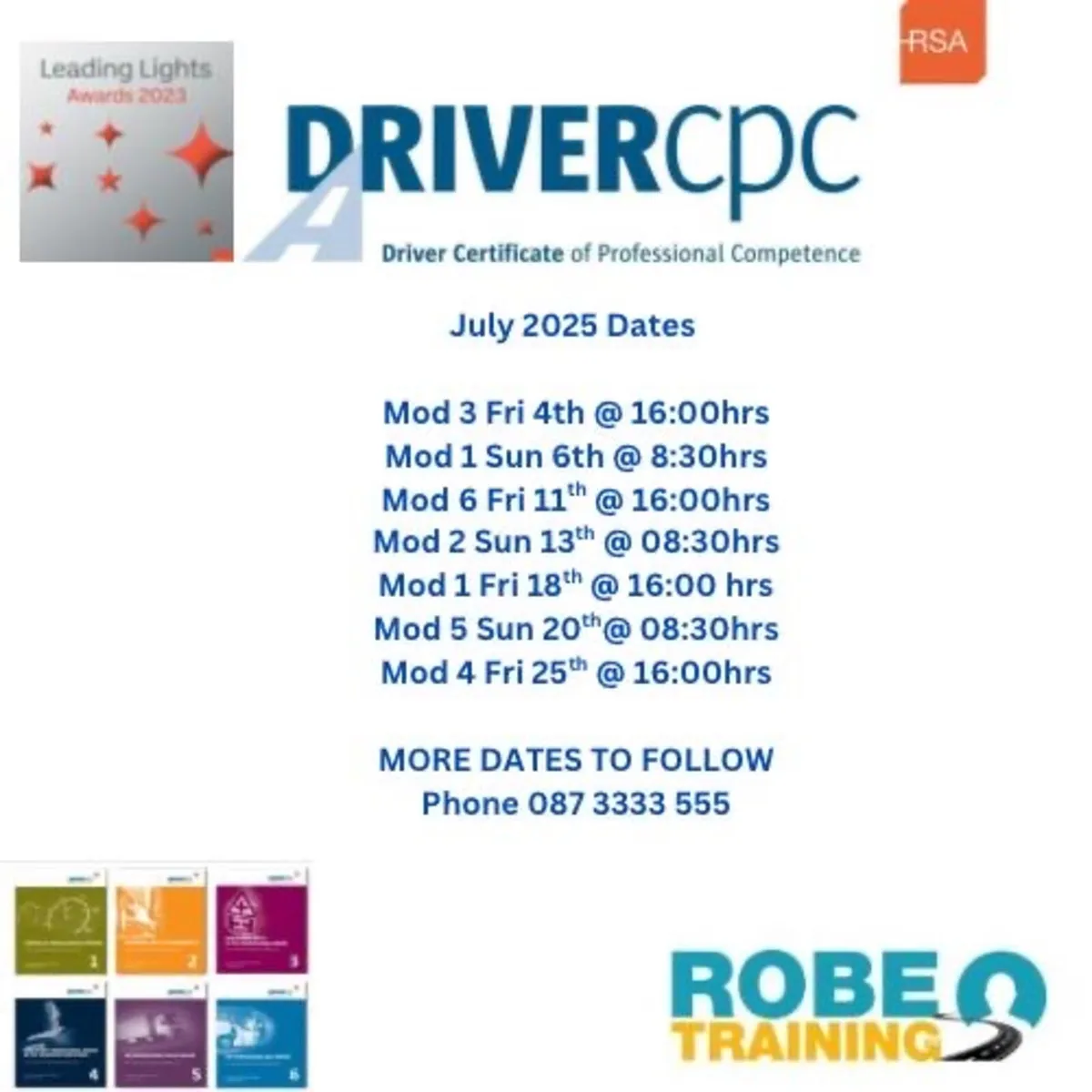Driver CPC, Mayo/Galway/Sligo/Roscommon'24 - Image 1